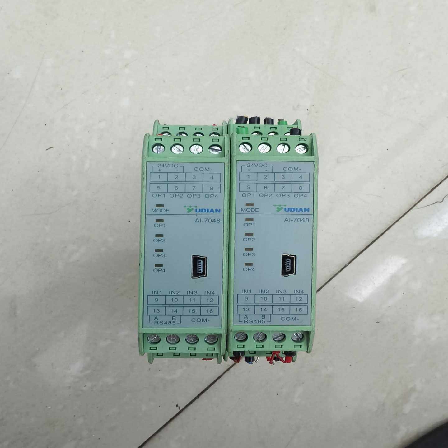 宇电AI-7048多路温控模块，，功能正常需要私聊