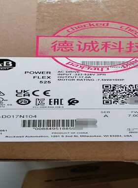 25BD017N104新到少量ABRockWell罗询价