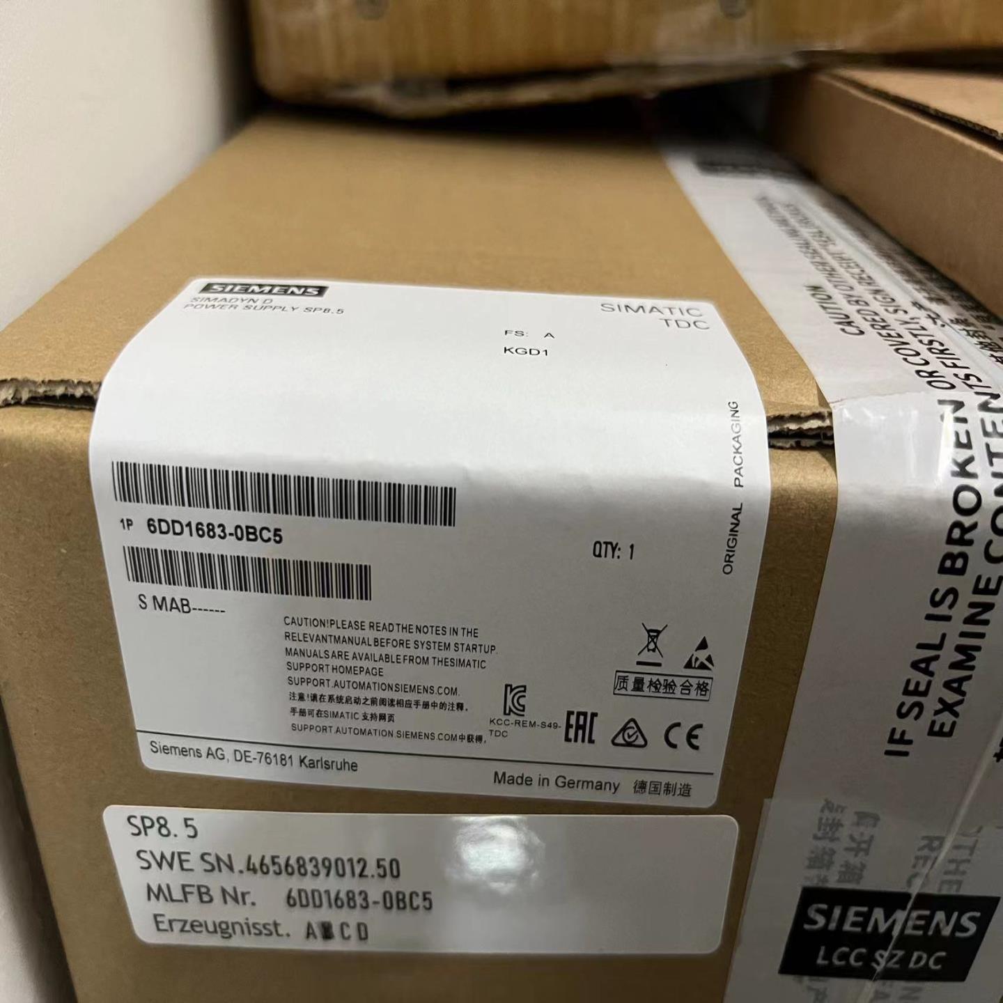 SIMADYN D电源设备 SP85 5V52A15V115AC 230V  6DD1683-0BC5