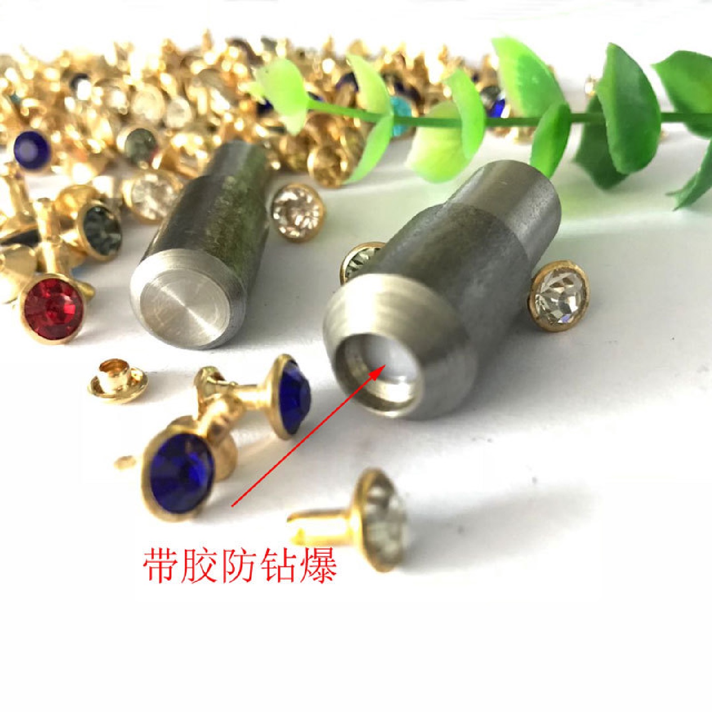 手压机模具diy钻钉管钻手压工具钻钉手动冲子大白扣电动机器模具