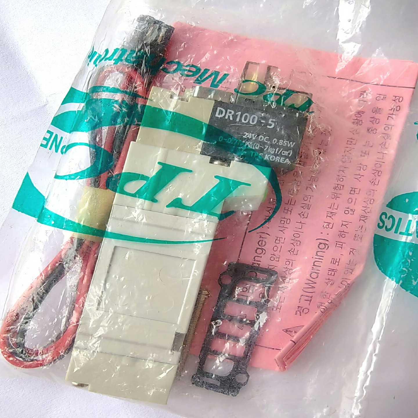 DR100-5DC24V韩国TPC电磁阀，全新原装，实物