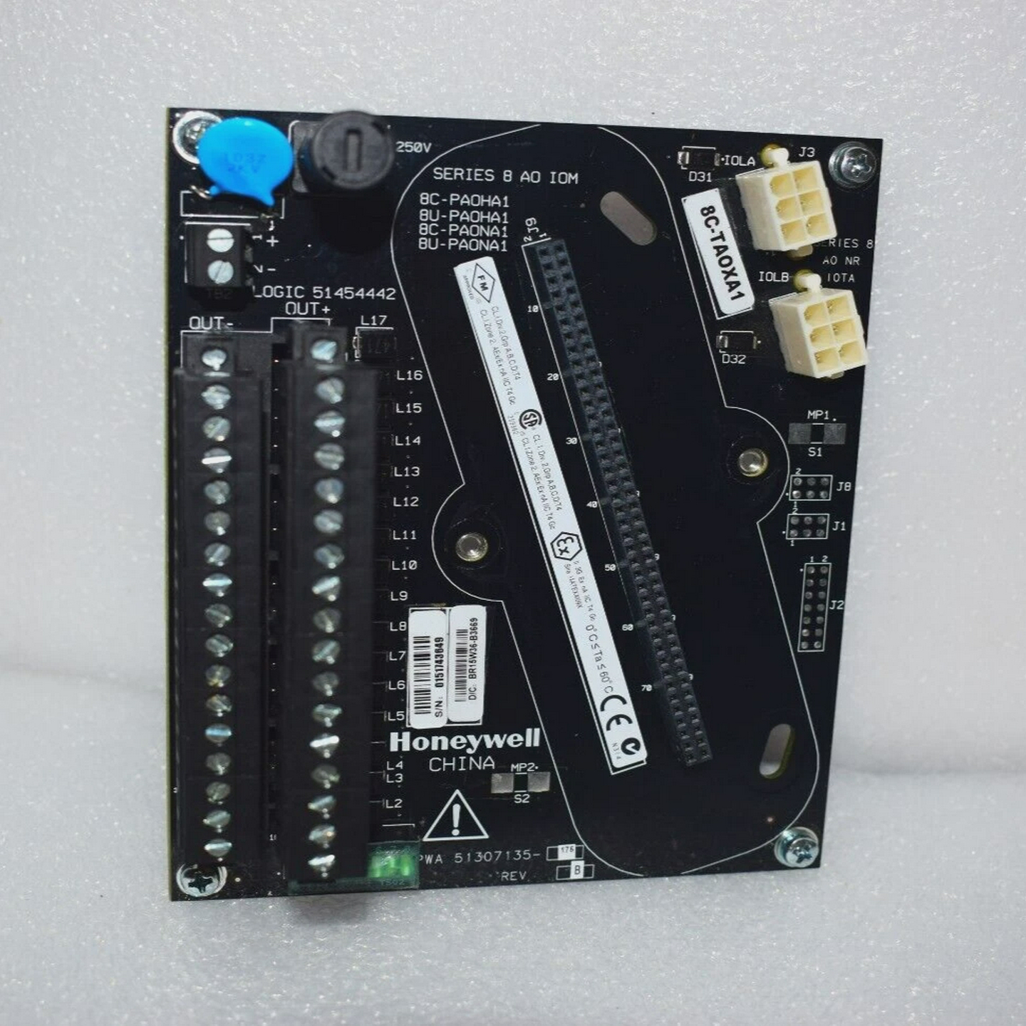 HONEYWELL8C-TAOXA1SERIES8ANALOGOUTPUTCONNECTIONMODU