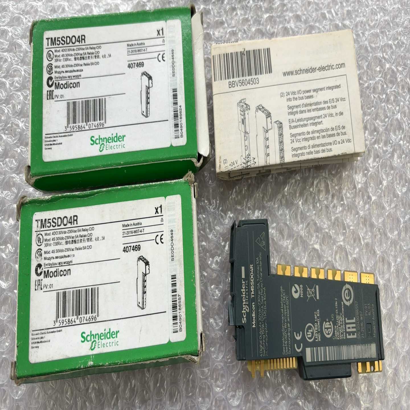 施耐德TM5SDO4R模块奥地利原装进口全新闲置未使用实物--议价商