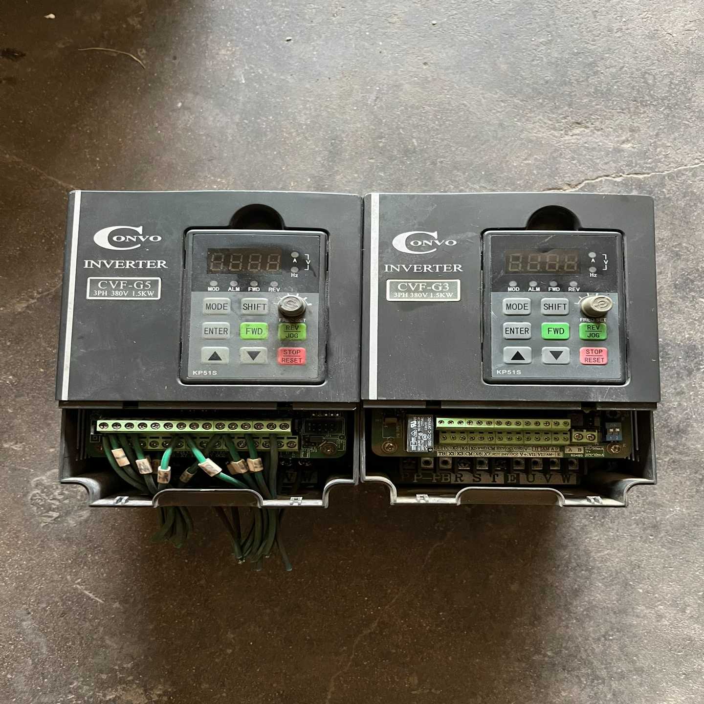 GVF-G3，G5康沃变频器 1.5kw，380V，成色很好（电子设备）