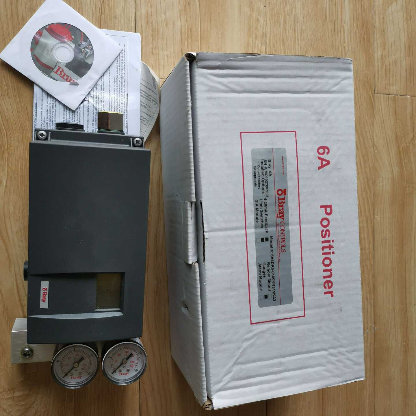 博雷Bray定位器6A6DR5-0100NN315KA3/4--议价商品