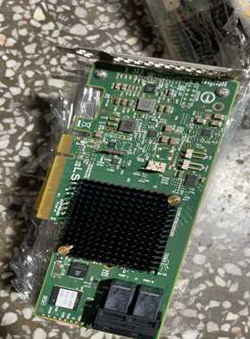 半高LSI9341-8iSAS阵列卡，12Gb直通卡，拆--议价商品