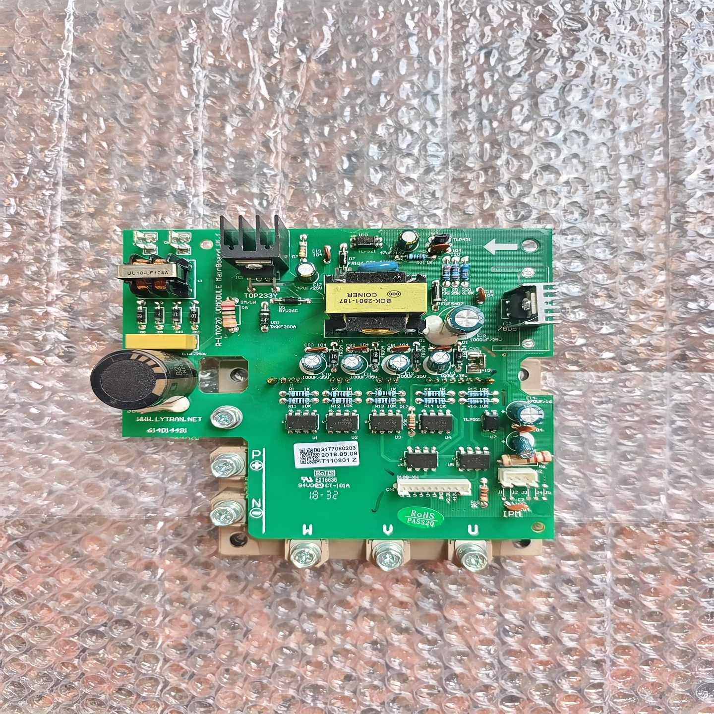 9成新TCL中央空调变频板R-LT0720，编码317706--议价商品