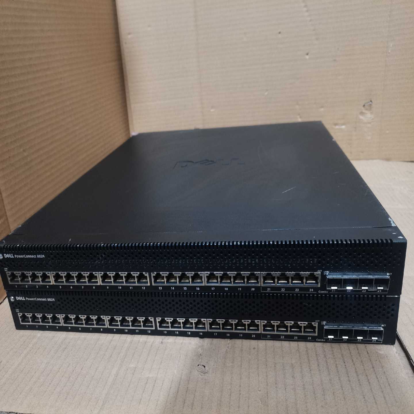 议价全万兆电口8024万兆三层交换机。双电源。测好适用