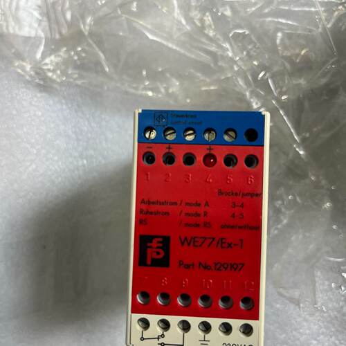 溢价-PEPPERLFUCHSWE77EX1隔离式安全栅