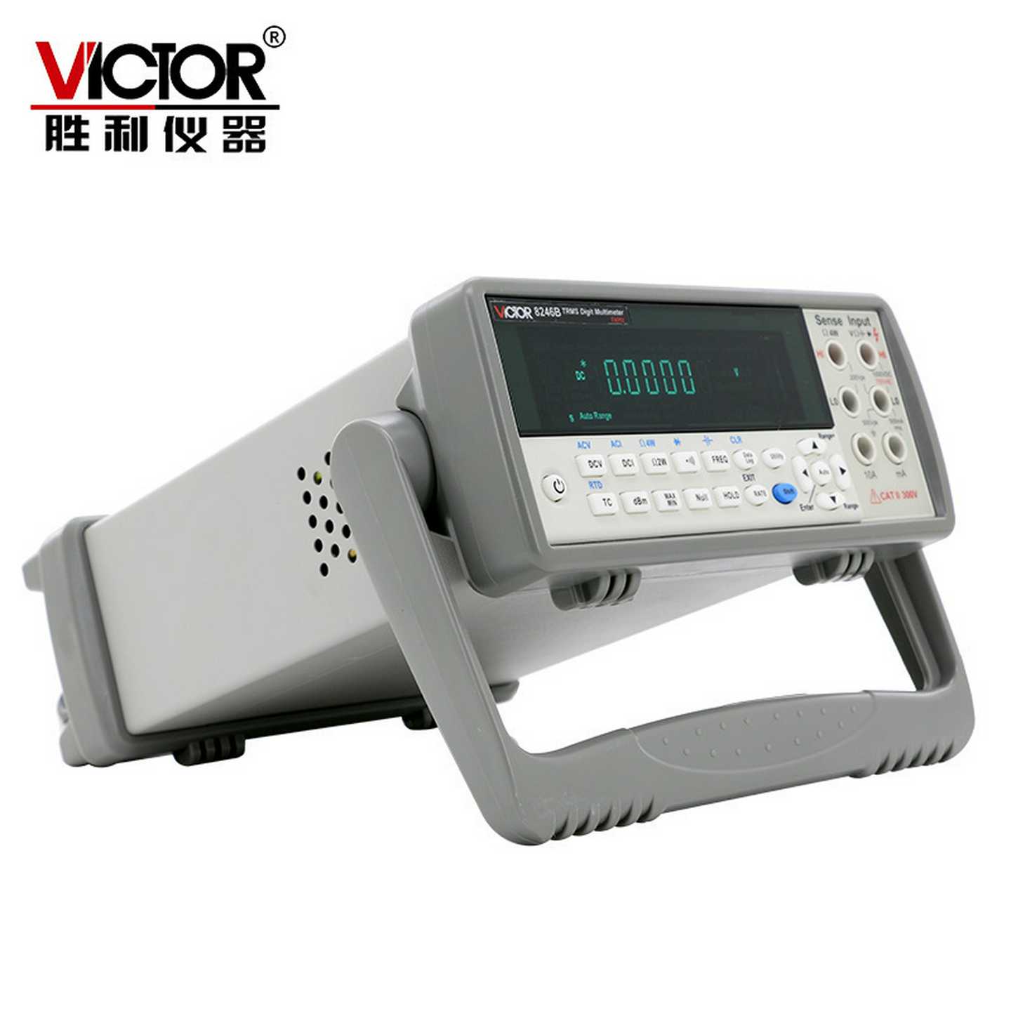 胜利台g式数字万用表VC8246B数显万能表多用表台式自动量程