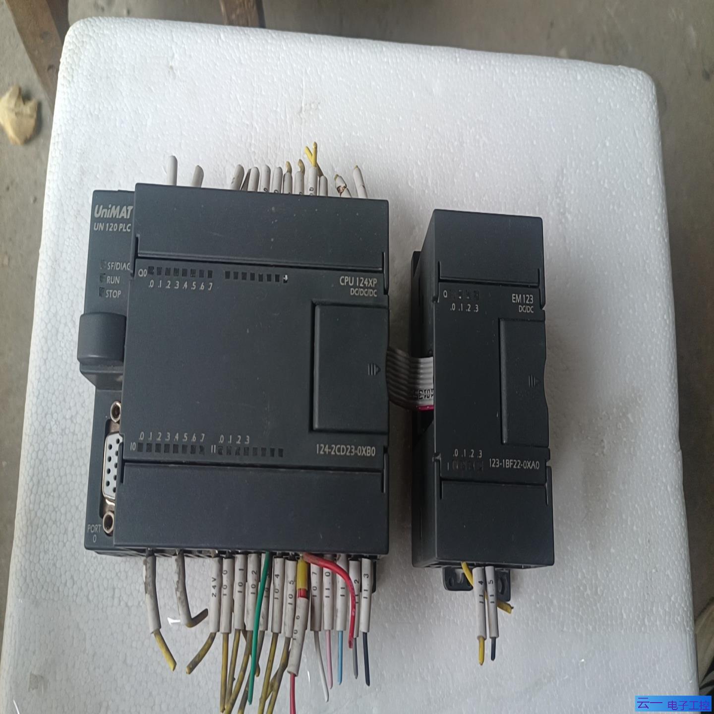 国产亿维pLC124一2CD23一0XB0加一个模块uN1；议价