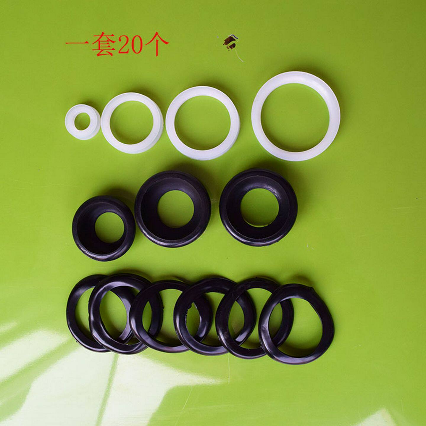 太阳能防水圈矽胶圈密封圈4分475870热水器配件防尘圈底托