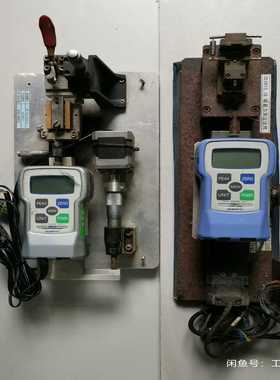 原装新宝SHMPO数显推拉力计！还在吸着力测定治具架上