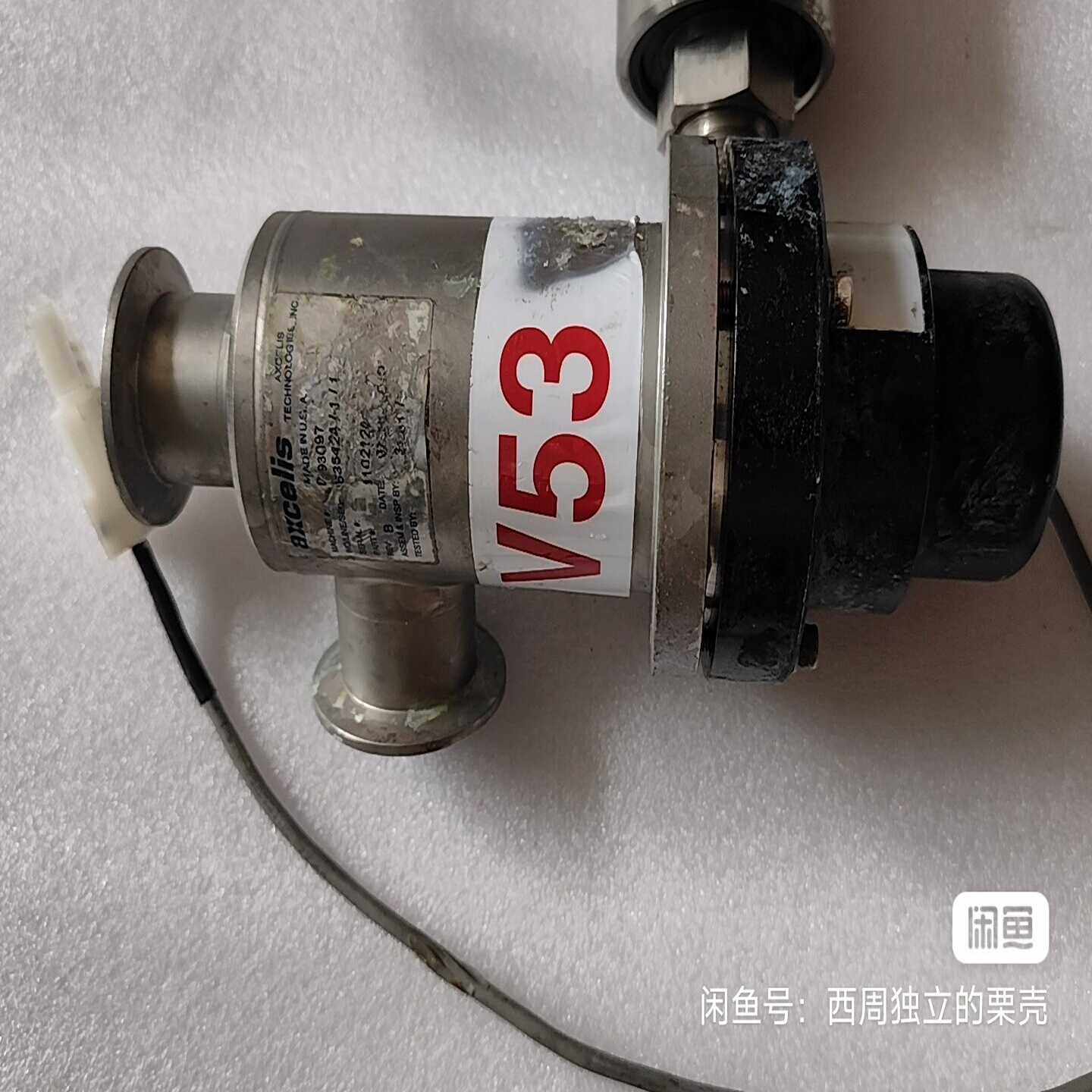 axcelis真空角阀D93097--议价商品