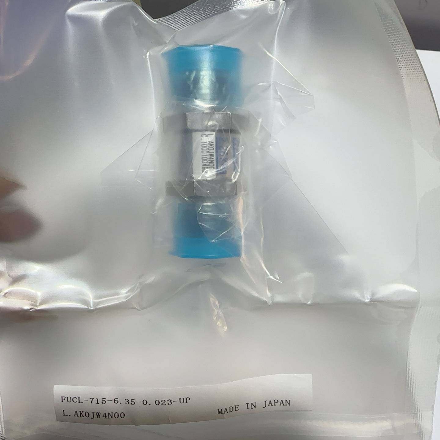 Fujikin 1/4 vcr单向阀 FUCL-715-6.{议价}