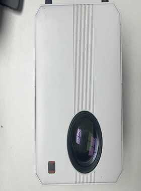 奈聚X2投影仪，白色机身，带皮质提手，支持多种接口（HDMI--议价
