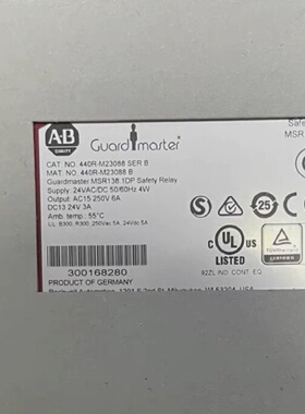 AB罗可韦尔继电器MSR138.1DP440RM2308