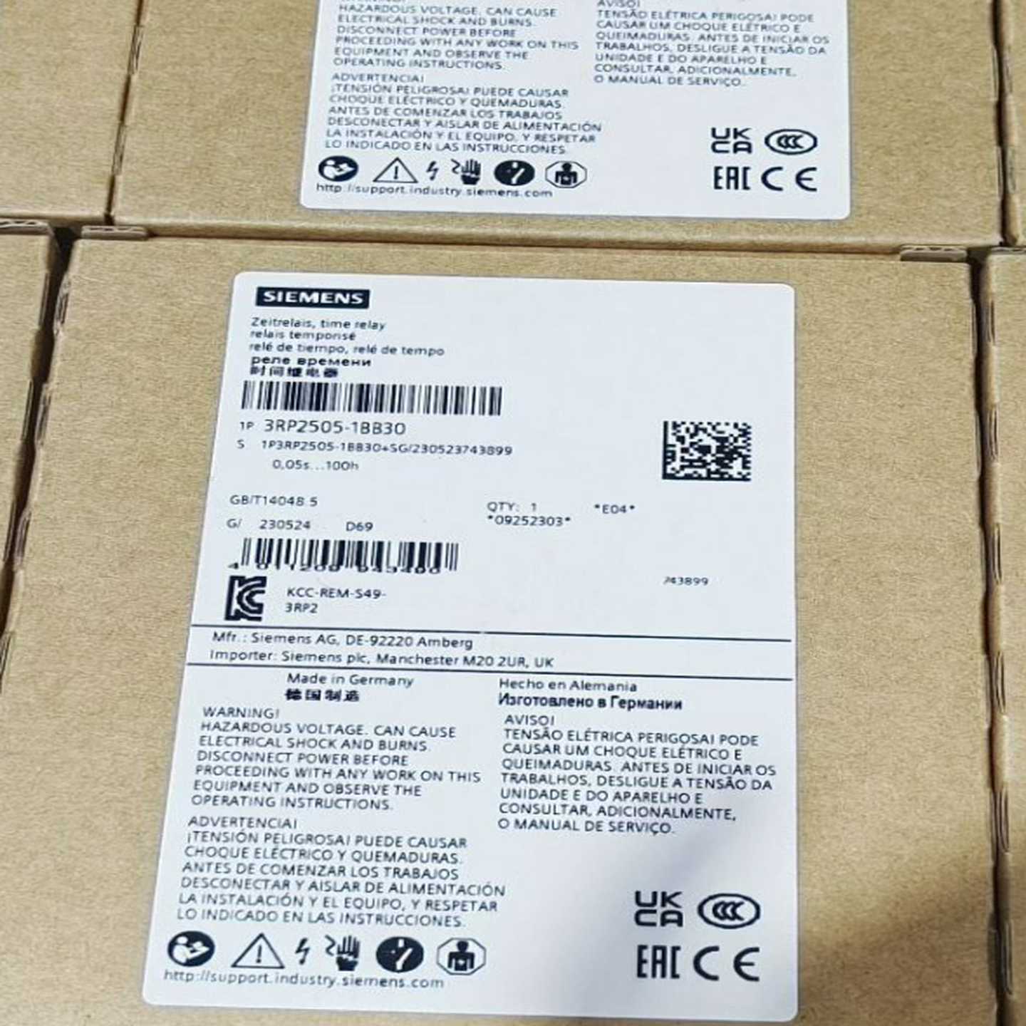 议价~3RP2505-1BB30  时间继电器，多功能 2 转换触