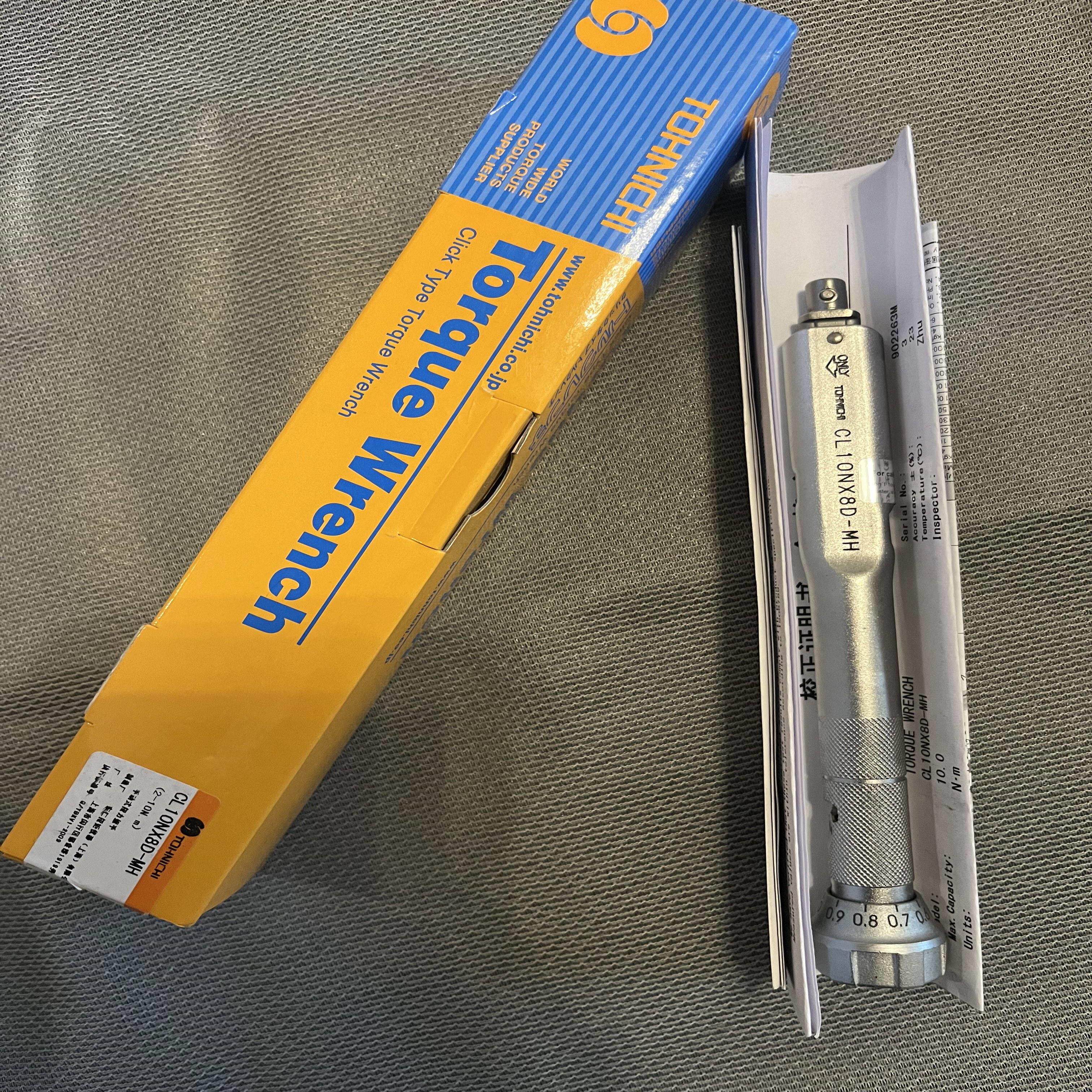 配件东日2-10Nm扭力扳手 TOHNICHI CL10N×8D-MH可换头高精度议价