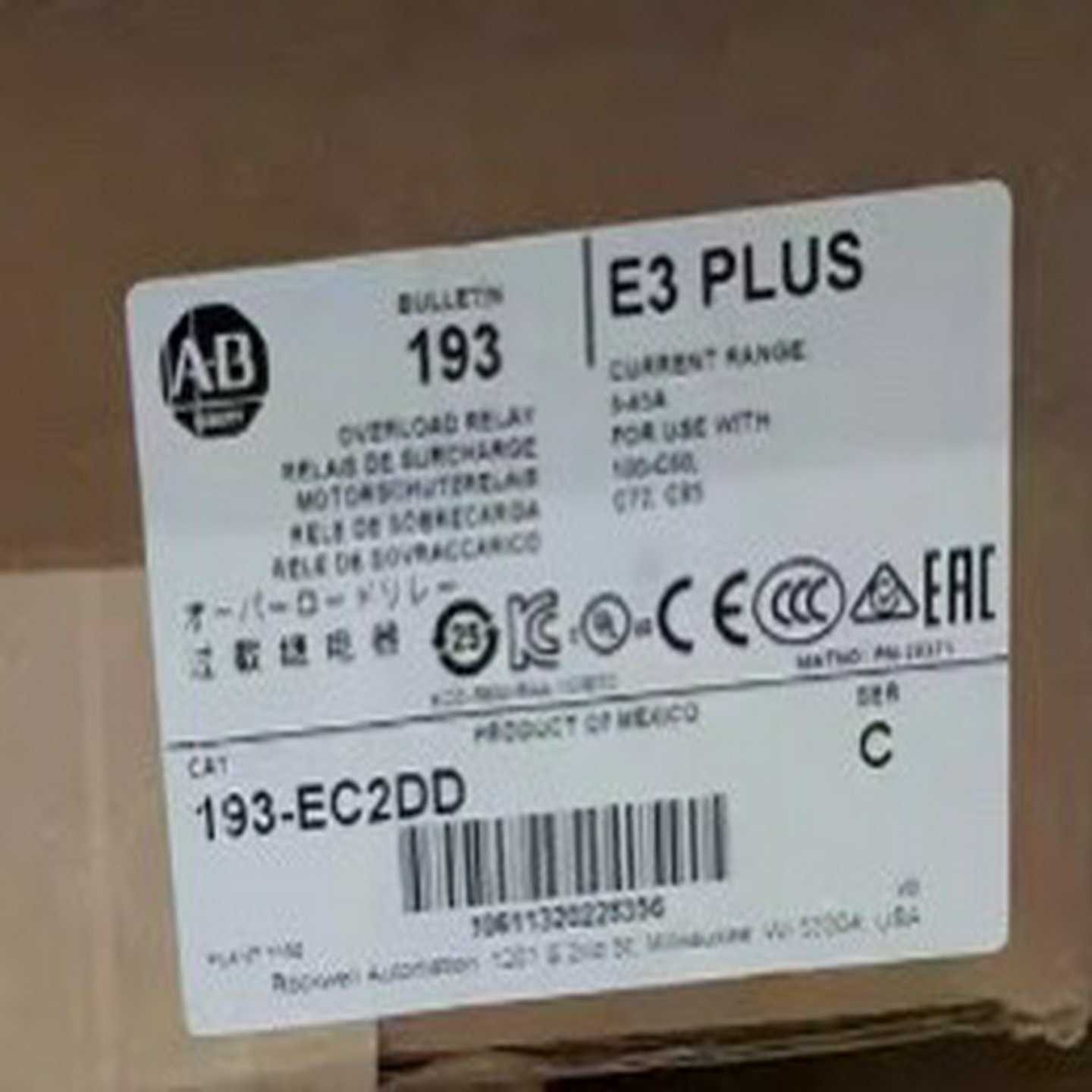193-EC2DDE3Plus固态过载继电器询价