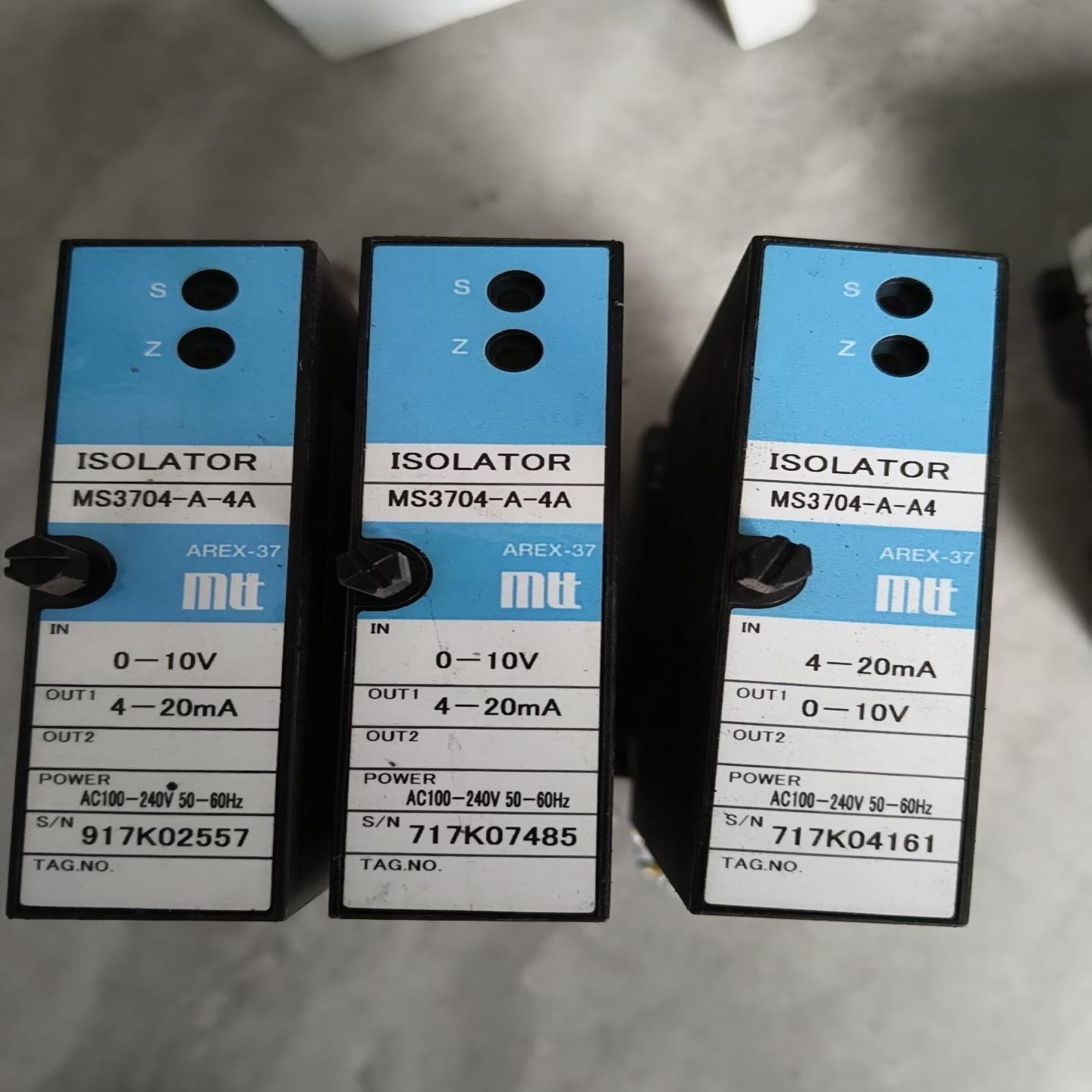 【请询价】日本MTT信号隔离器MS3704-A-4A成色几乎全新功