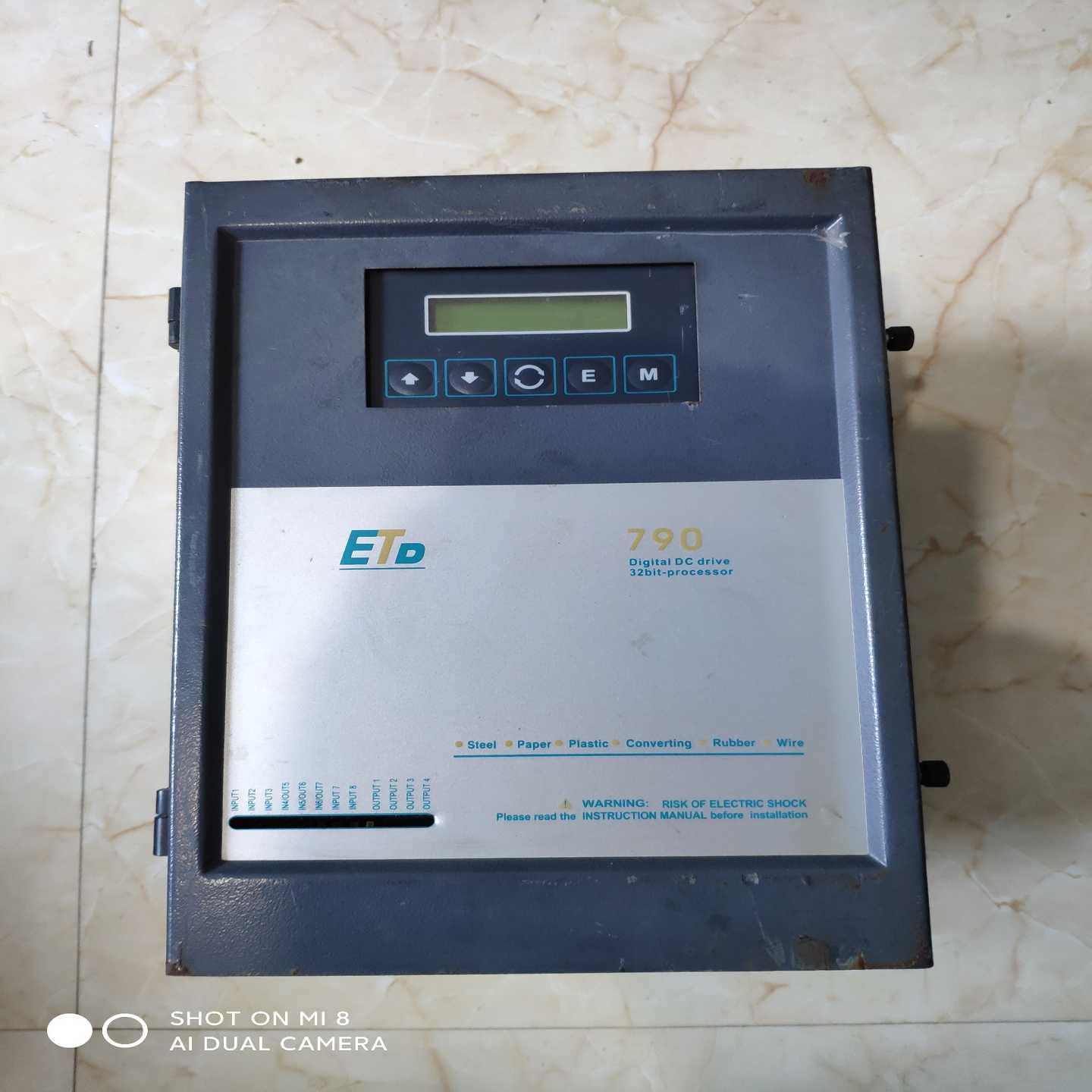 【议价】易泰帝ETD790/400/0037直流调速器可逆己测试适用