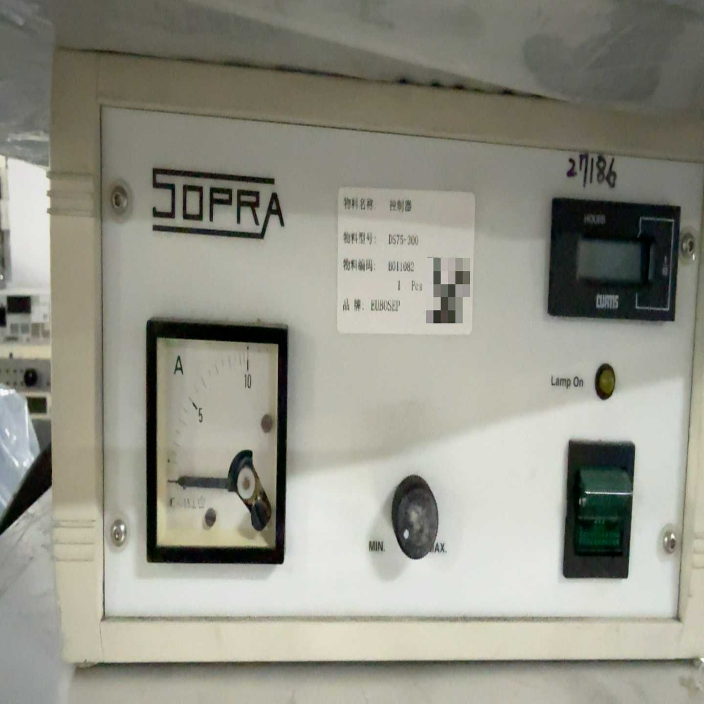 询价~SOPRA控制器，型号DS75-300，来自品牌EUBOSE