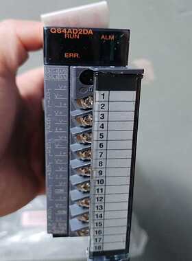 三菱Q64AD2DA模拟量模块，功能正常，实物拍摄，有需要的--议价商