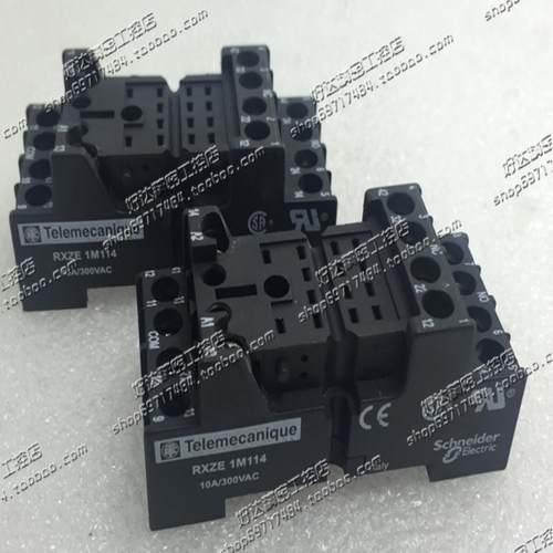 原装正品施耐德继电器底座RXZE1M114现货全新RXZE1M114特价
