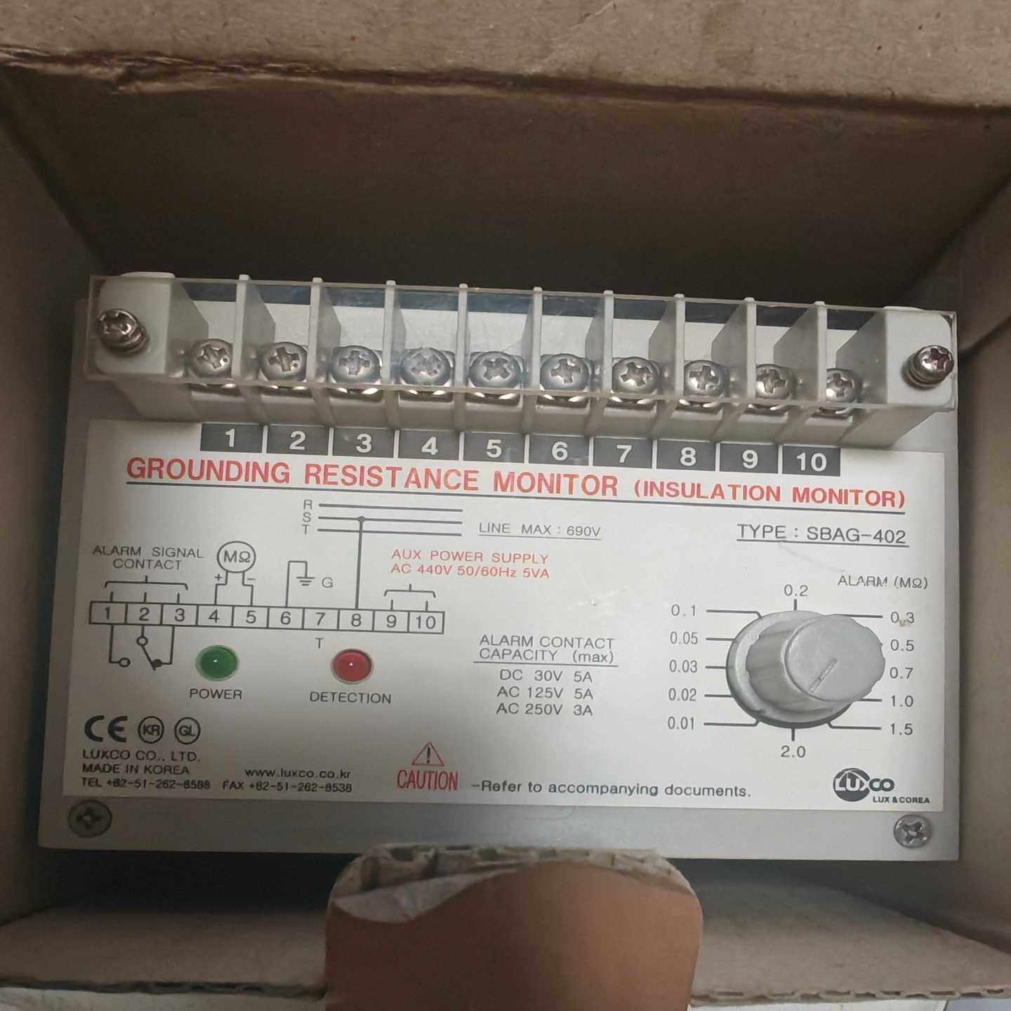韩国原装全新LUXCO绝缘检测仪  ，SBAG-402 ，全{议价}