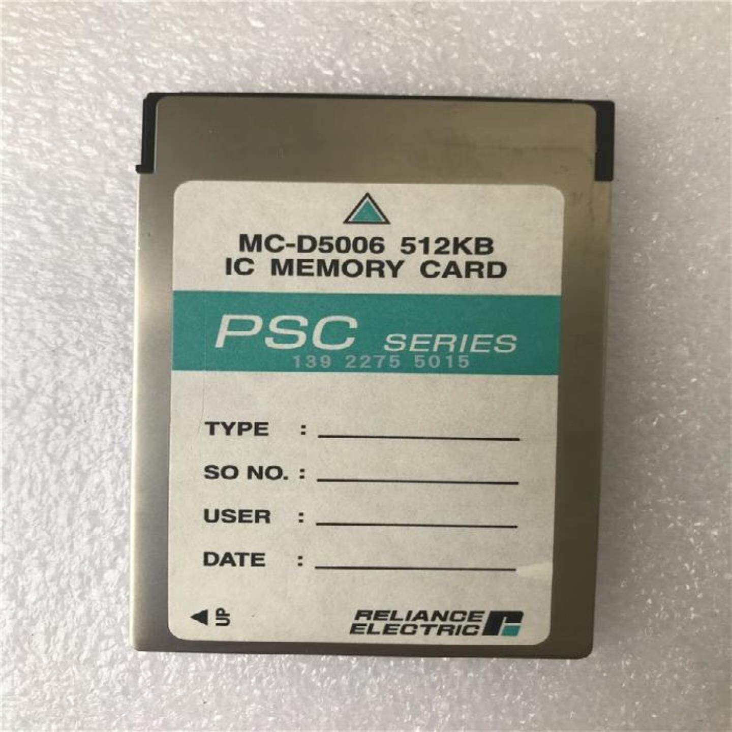 RELIANCE瑞恩PLC程序卡存储卡数据卡MC-D5006 512KB 现货