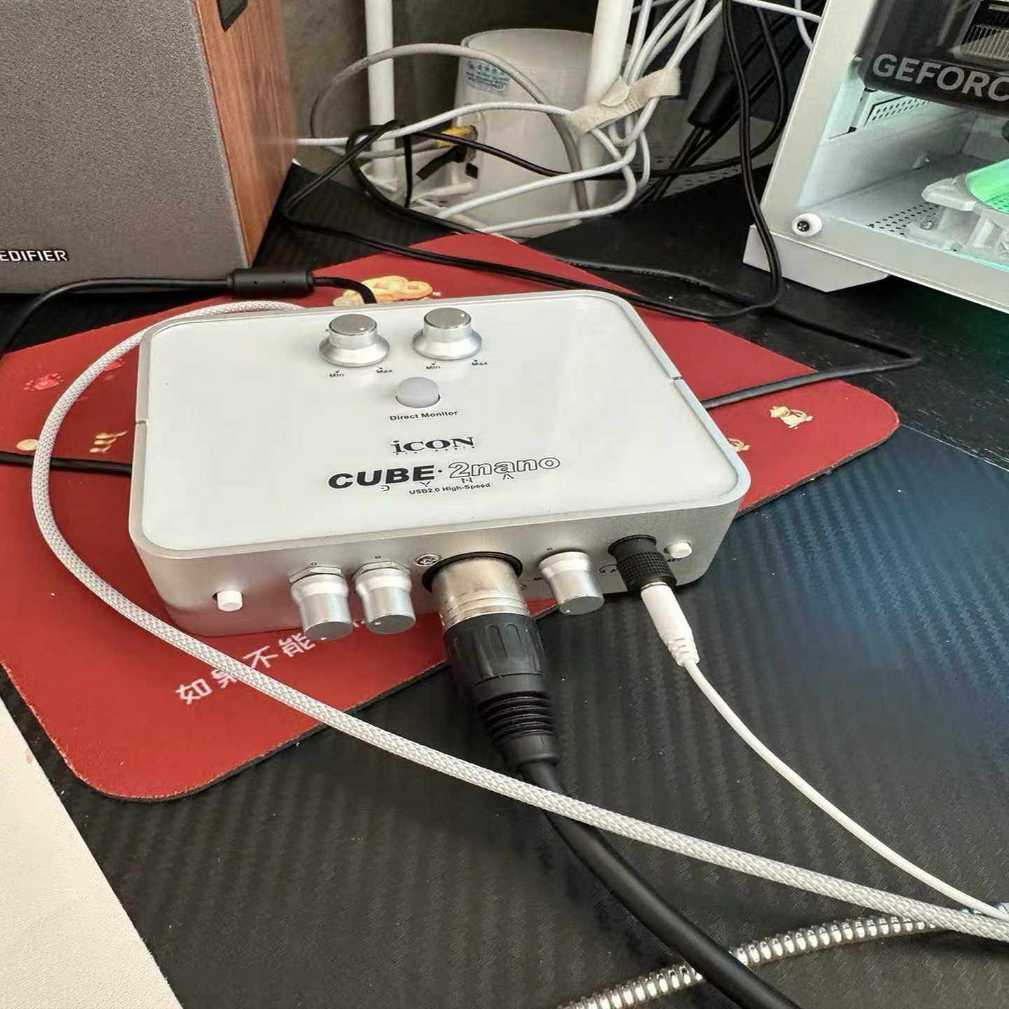 不玩了，用不到了，转给有需要的朋友，艾肯2nano五代声卡--议价