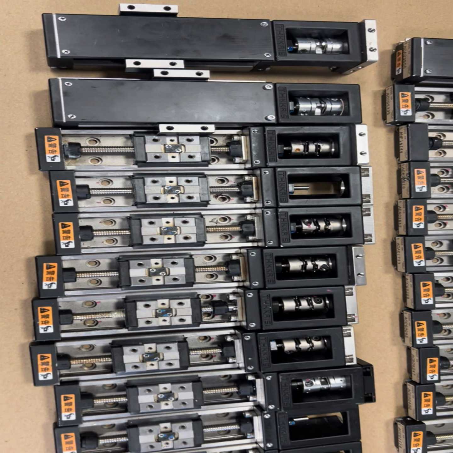 二手拆机THKKR15模组导程1mm轨道长有55mm/--议价商品