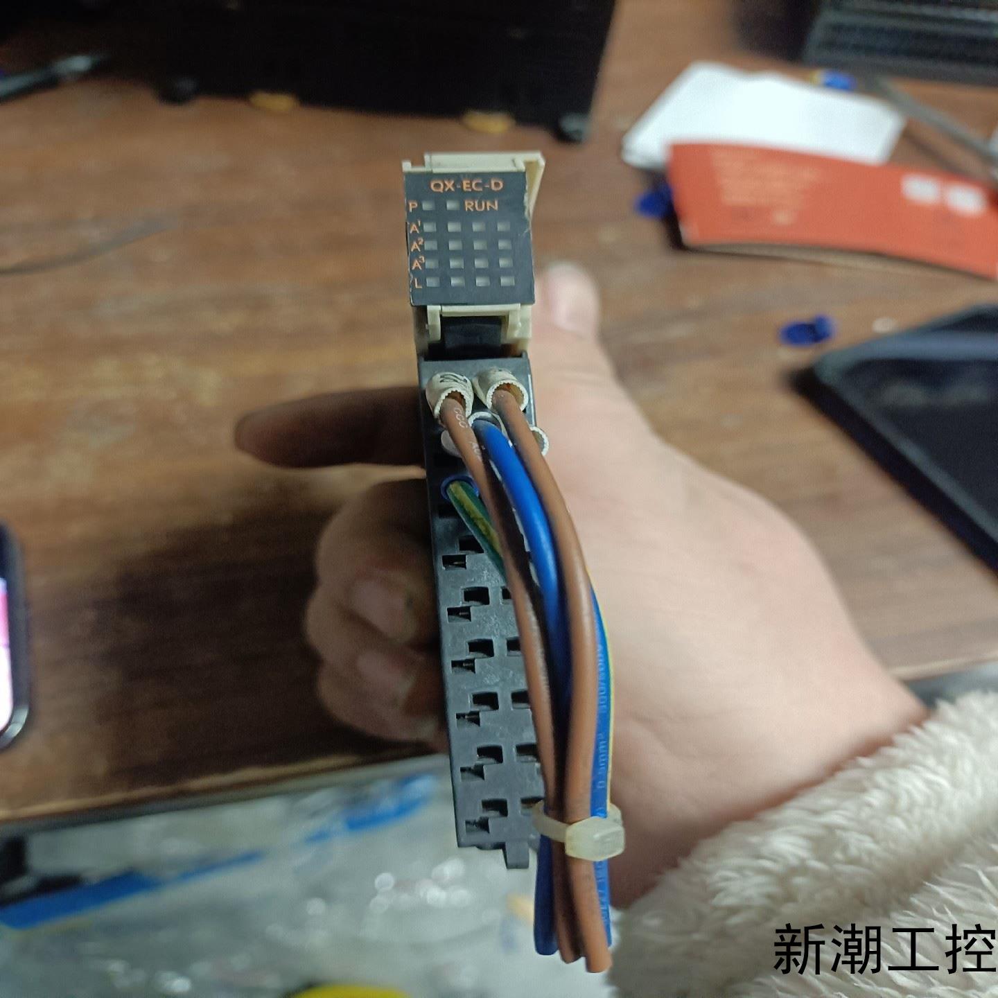 禾川PLC模块型号HCQX-EC-D现货一台成色如图功能完好议价商品