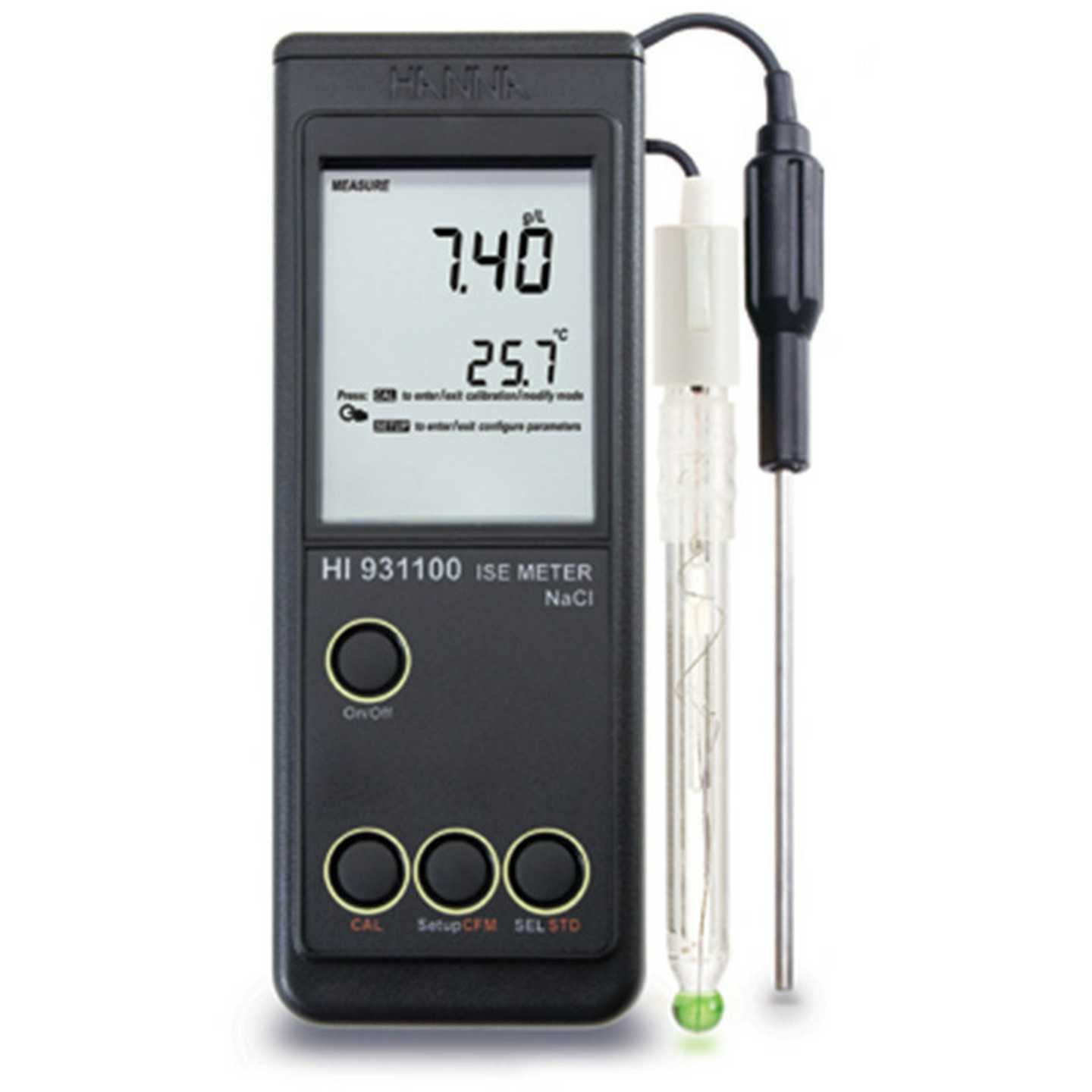 代理HI931100 微电脑盐度【NaCI】测定仪水质分析仪意大利
