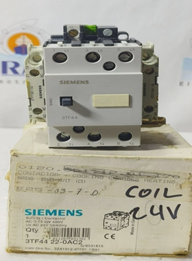 西门子3TF443TF4422-0A3POLEAC24V50/60Hz55A磁性接触