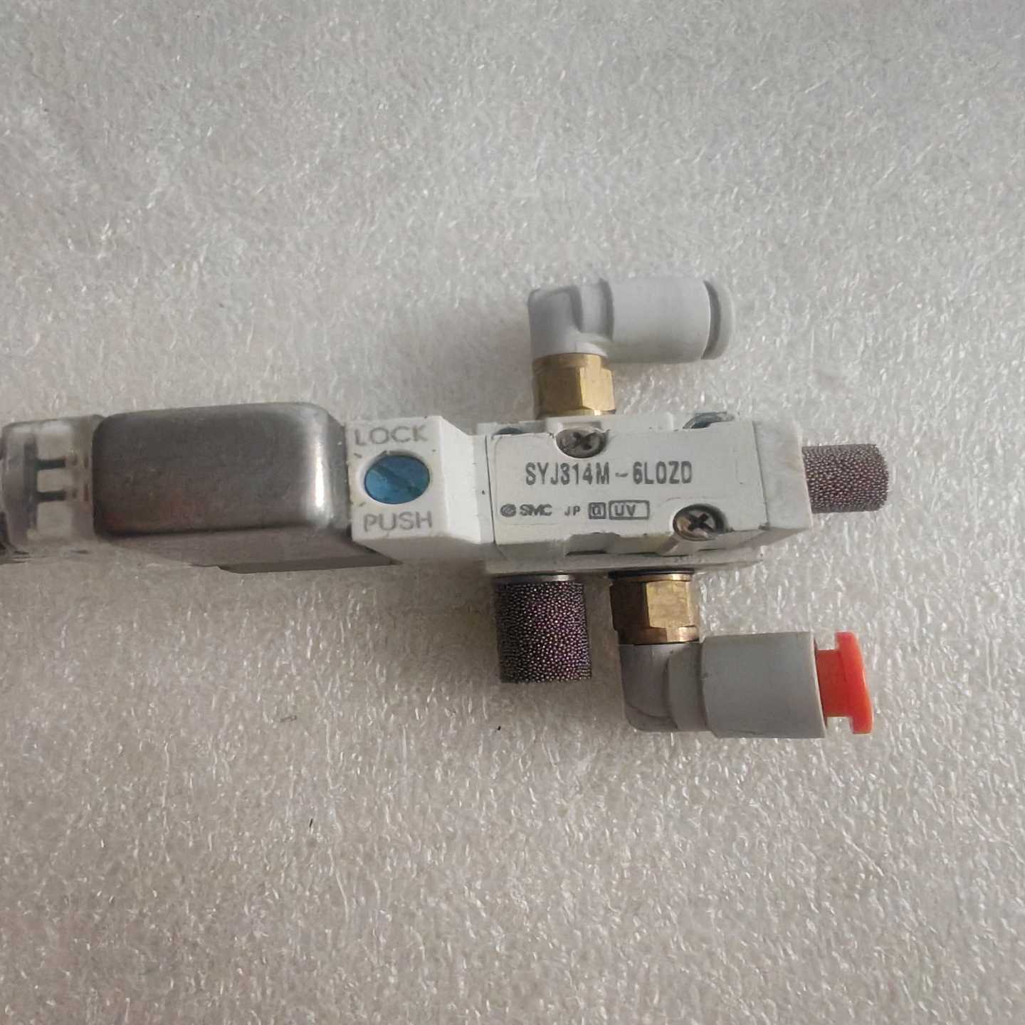 SMC电磁阀SYJ314M-6LOZD，气动元件，日本原装。-议价
