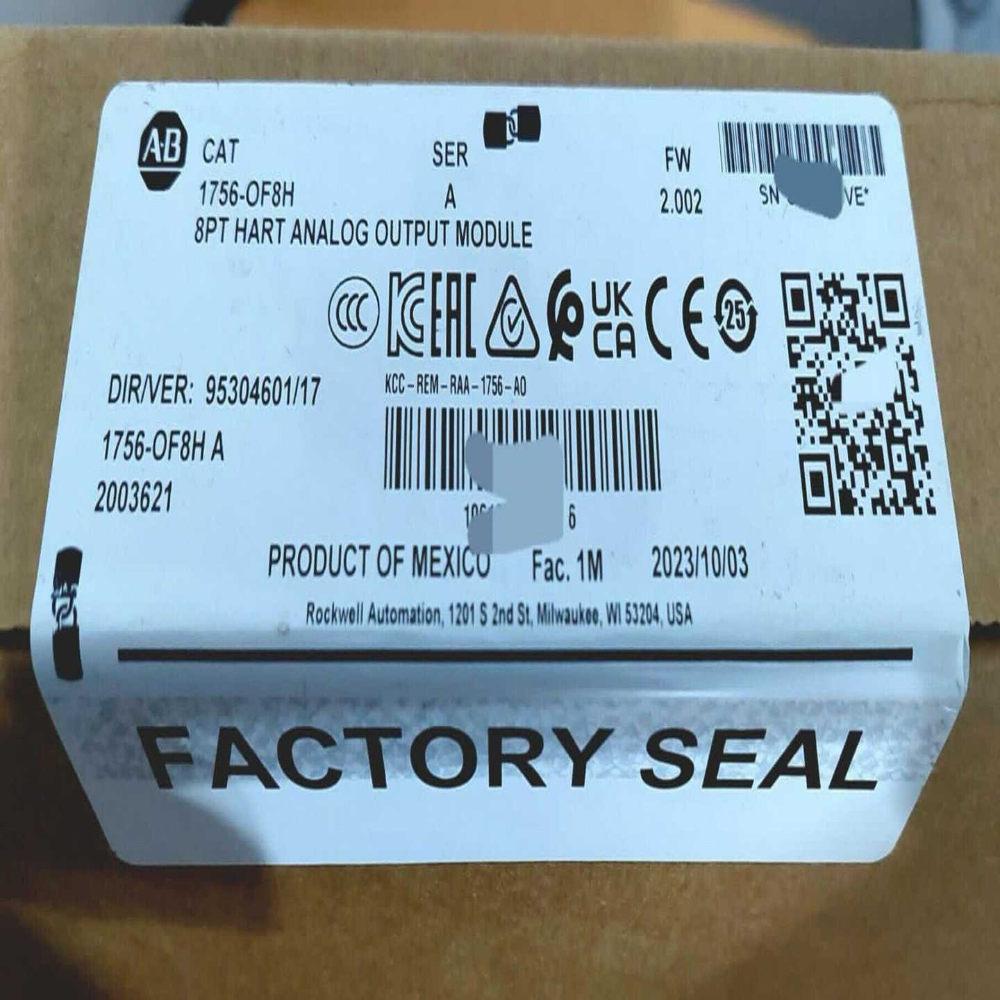 1756-OF8H库存询价