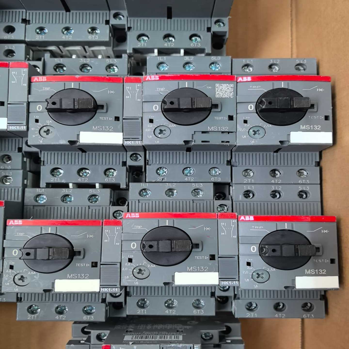 ABB电机启动器MS132，二手的