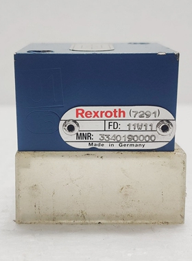 Rexroth3340190000PneumatischesVentilFd:11W11