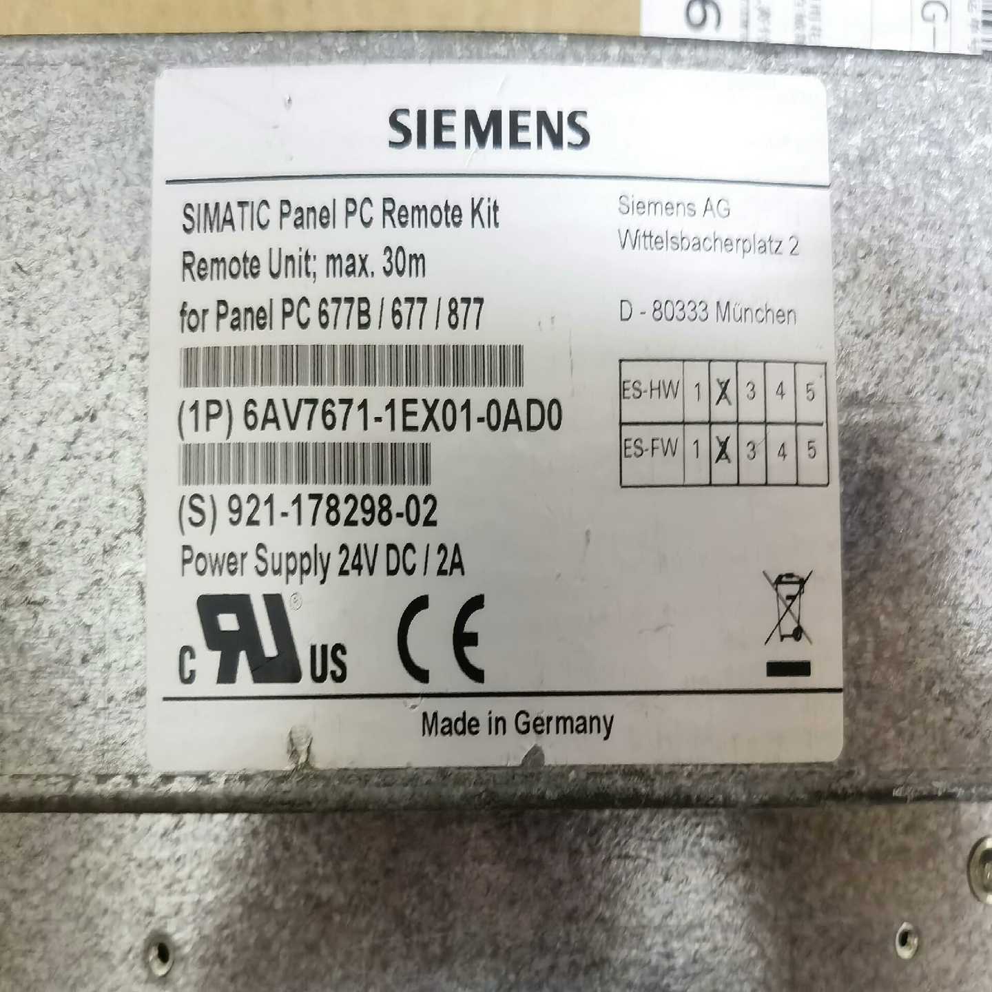 6AV7671-1EX01-0AD0，，库存件询价