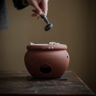 陶壶炭火炉电陶炉煮茶陶炉 围炉煮茶家用室内罐罐茶煮套装