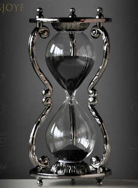 十二星座金属沙漏30分钟计时器创意摆件家居装饰送男士女友