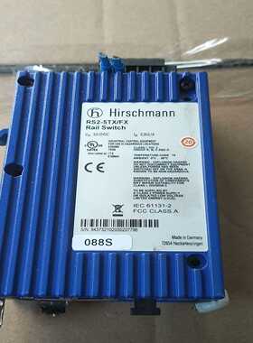 询价hirschmannrs2-5TX/FX导轨开关拆机九成