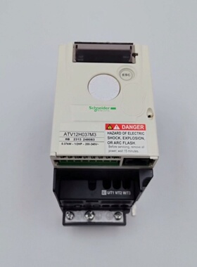 施耐德原装变频器ATV12H037M30.37kW0.-议价