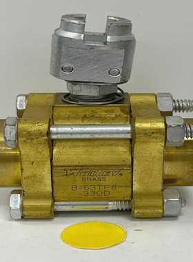 WHITEYBRASSBALLVALVEB-63TF8-33OD