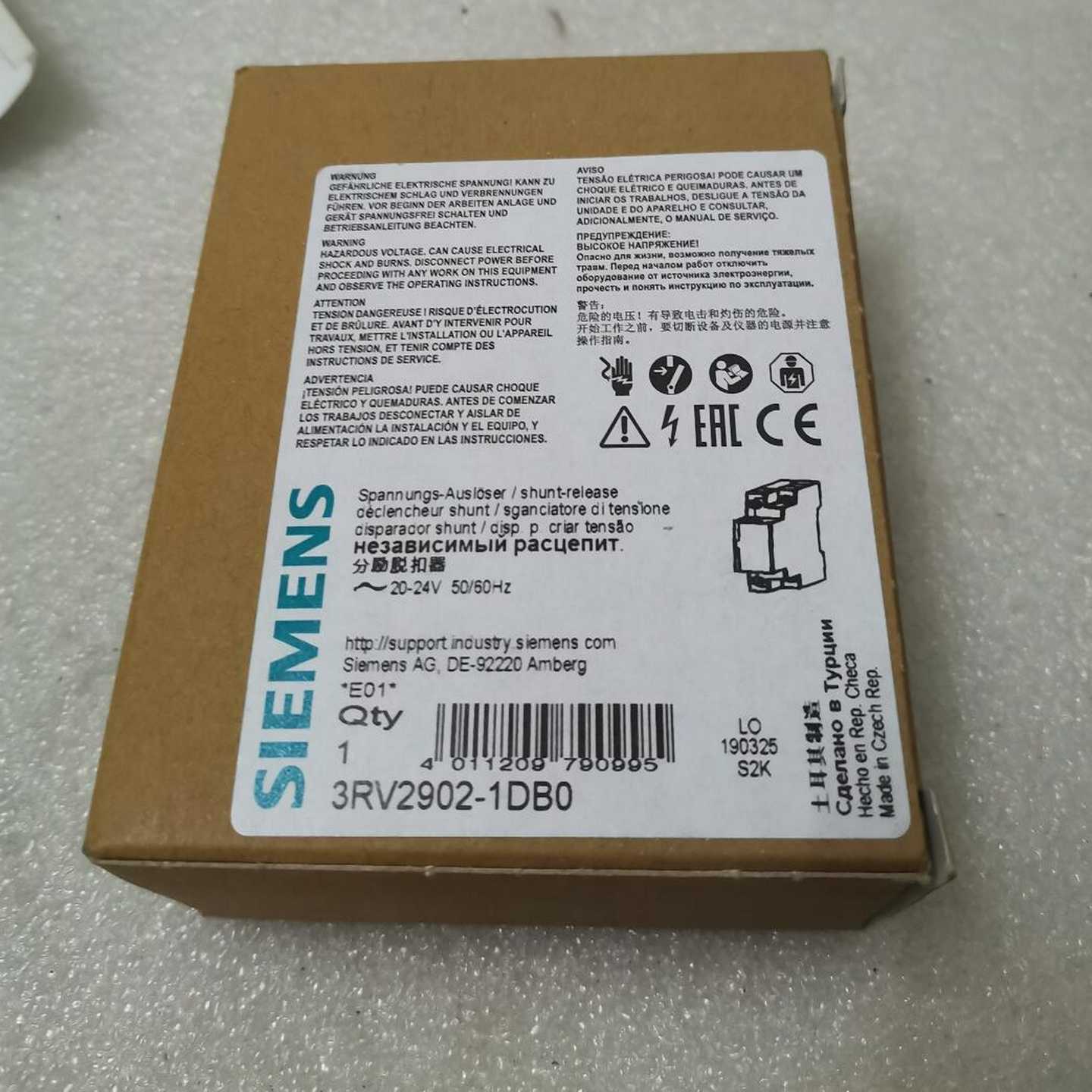 全新原装3RV2902-1DB0西门子3RV2902-IDB--议价商品