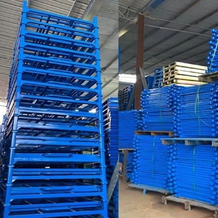 仓库折叠堆垛架巧固架插管可拆多功能冷库货架码垛架堆高架布料架