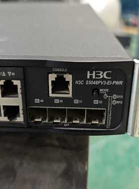 H3CS5048PV3-EI-PWR48口千兆POE供电-议价