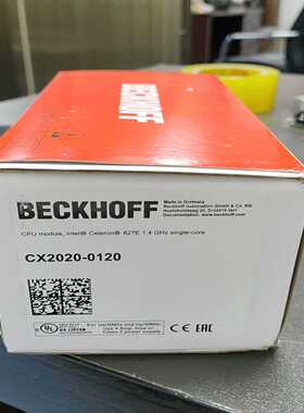 【议价】倍福PLC主机CX2020-0120带电源模块，CX21适用